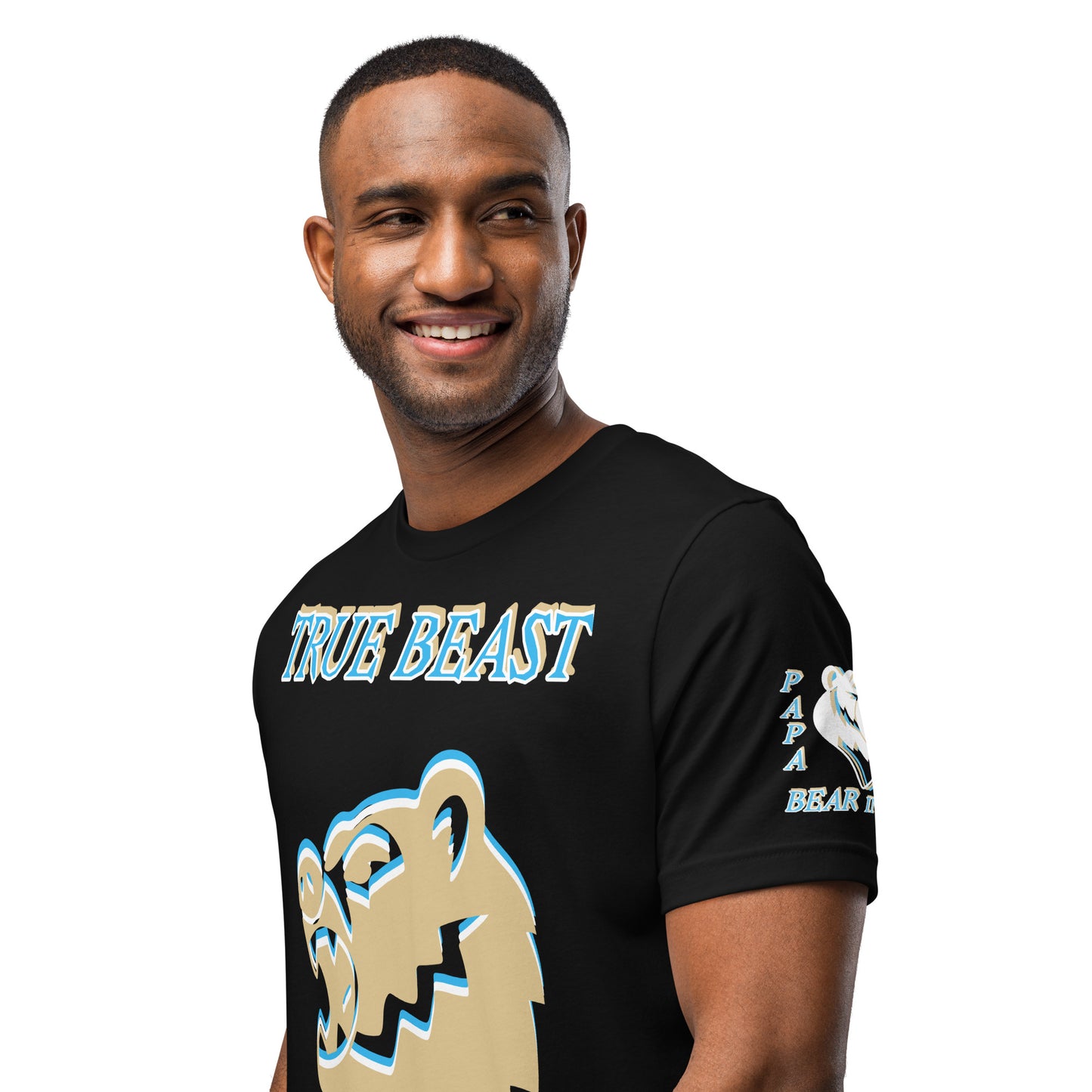 3TG True Beast Men's T-Shirt (Papa Bear Instinct Edition)