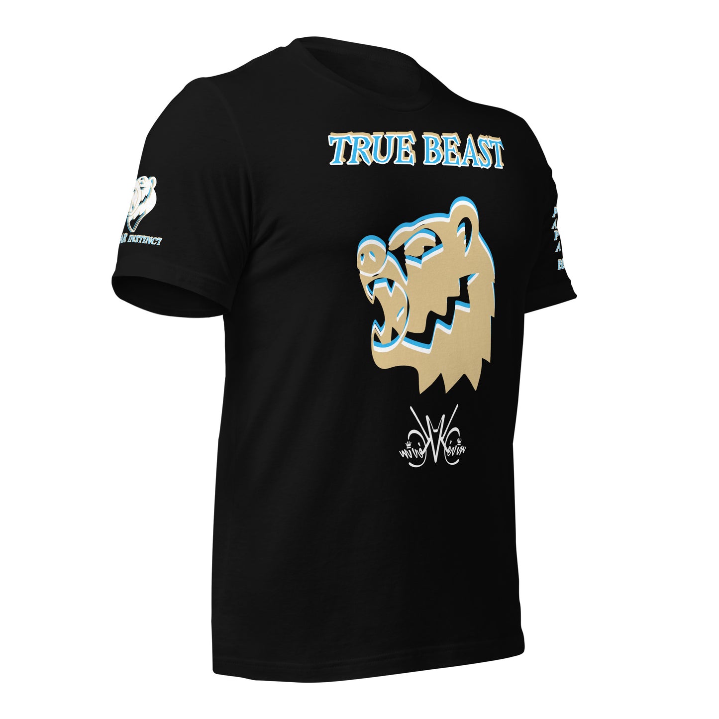 3TG True Beast Men's T-Shirt (Papa Bear Instinct Edition)