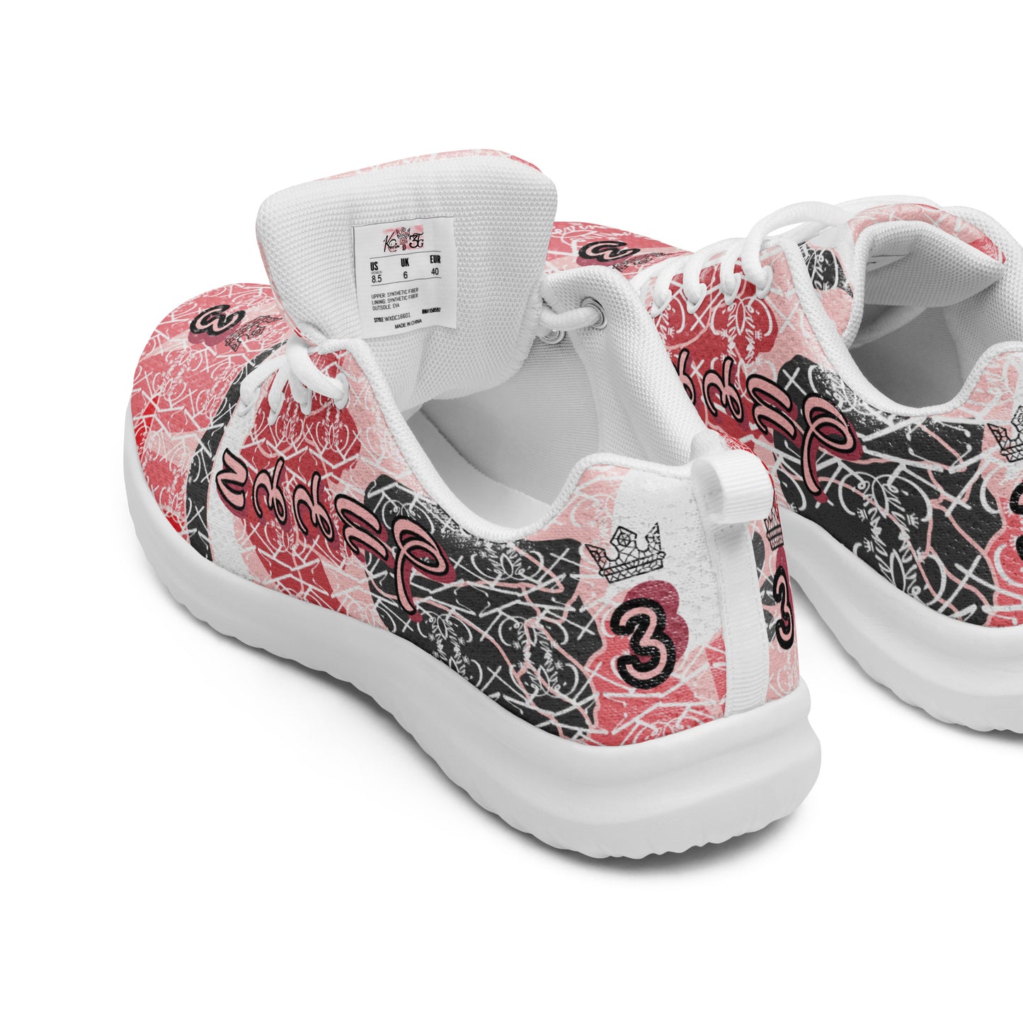 3TG True Queen Women’s athletic shoes (Floral Print)