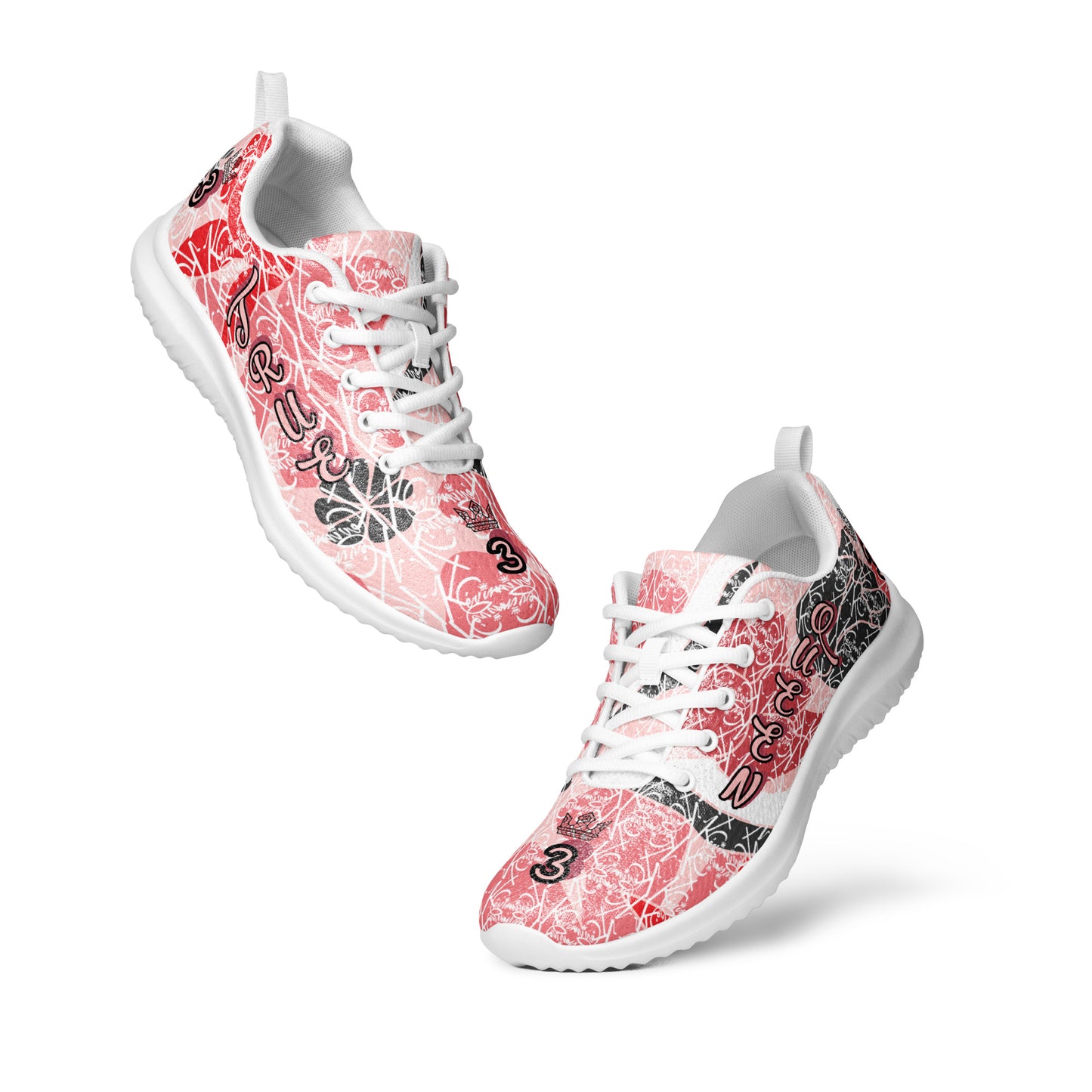 3TG True Queen Women’s athletic shoes (Floral Print)