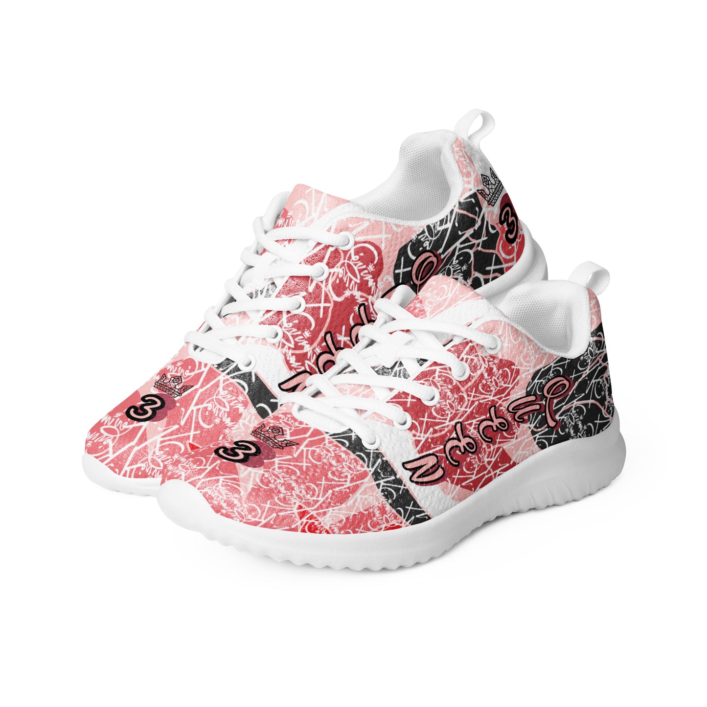 3TG True Queen Women’s athletic shoes (Floral Print)