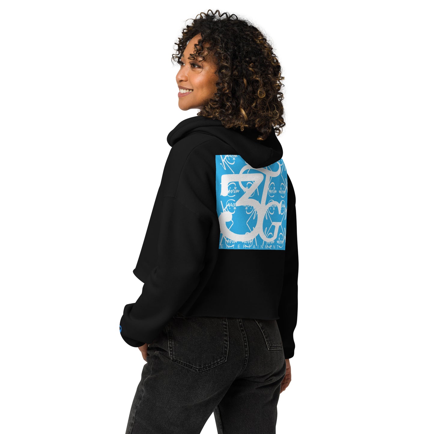 3TG True Lady Pro Crop Hoodie