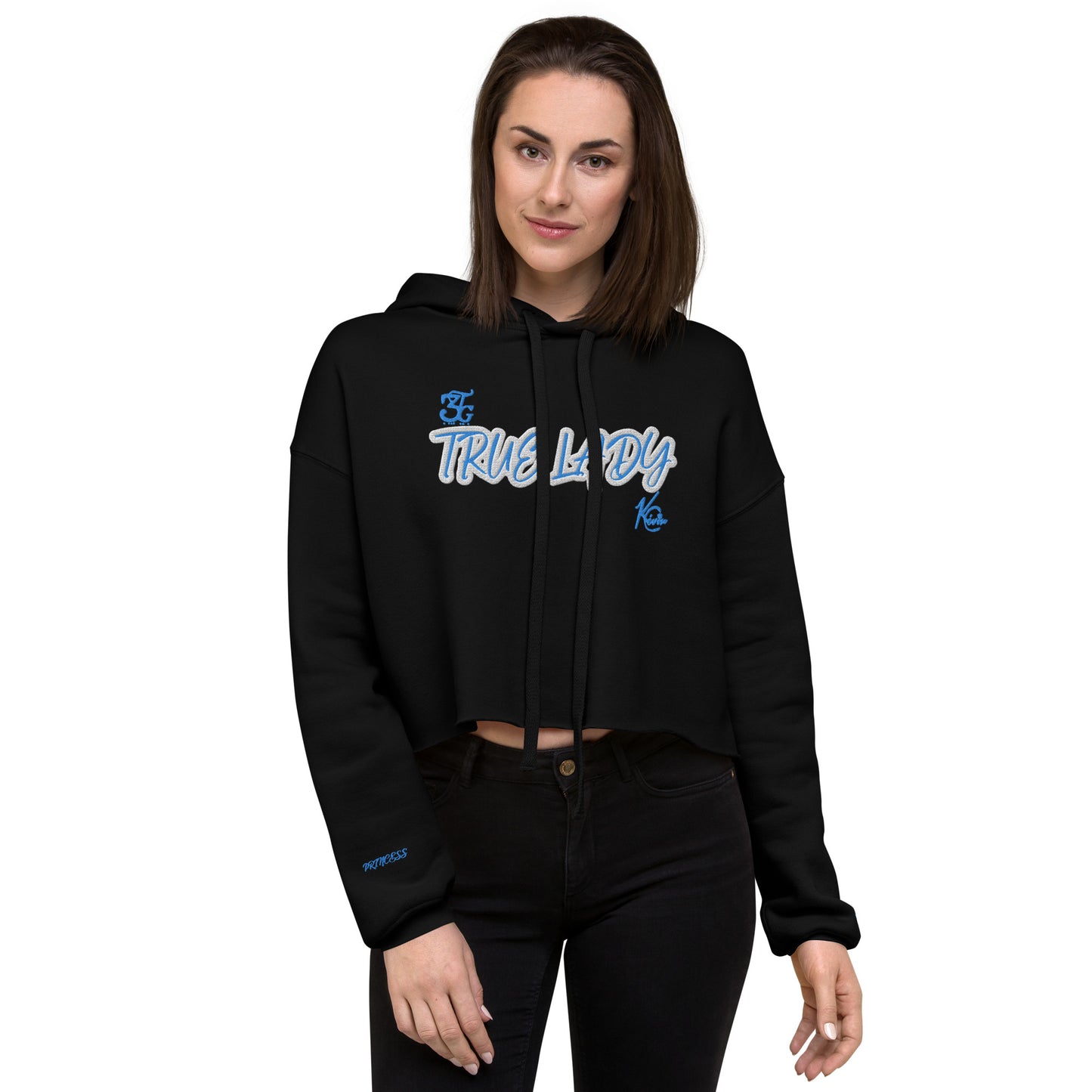 3TG True Lady Pro Crop Hoodie