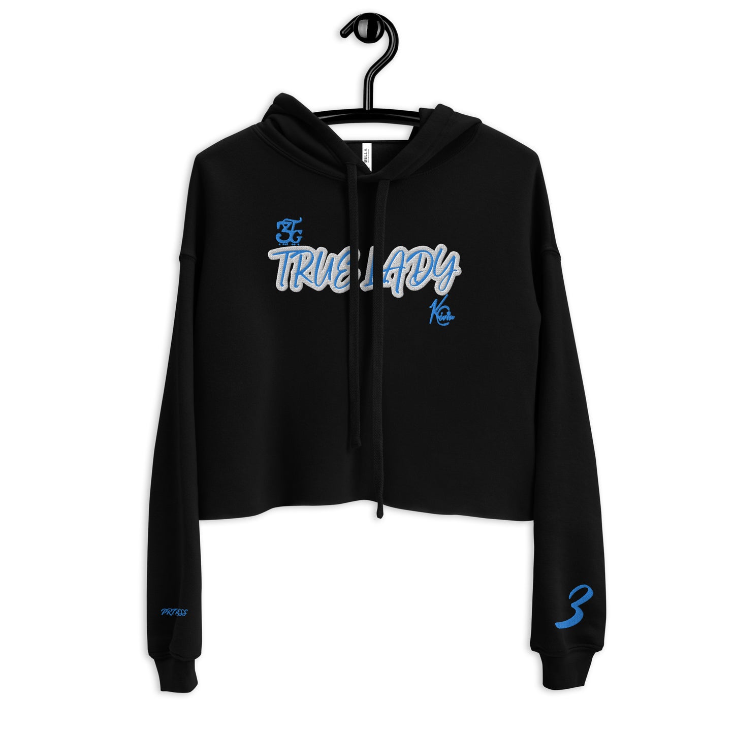 3TG True Lady Pro Crop Hoodie