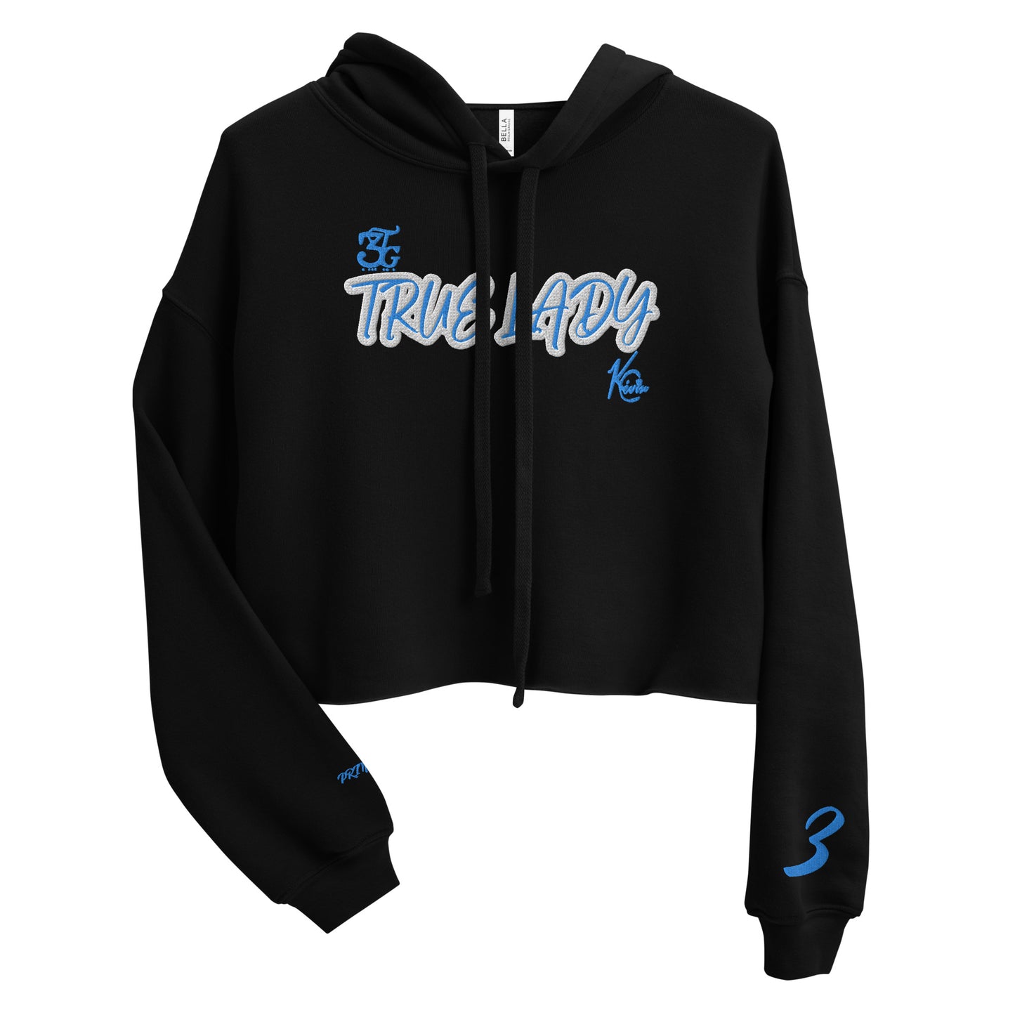 3TG True Lady Pro Crop Hoodie