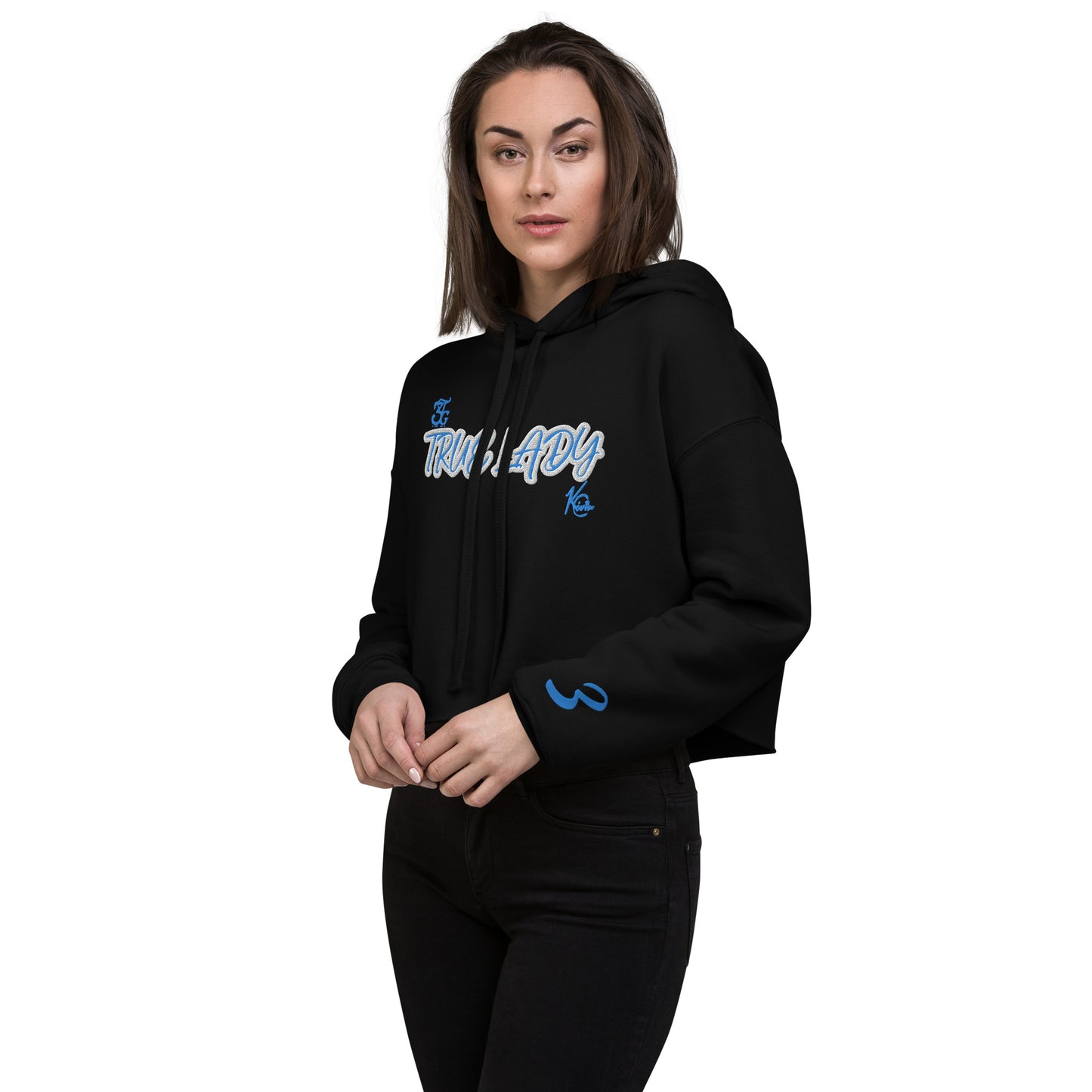 3TG True Lady Pro Crop Hoodie