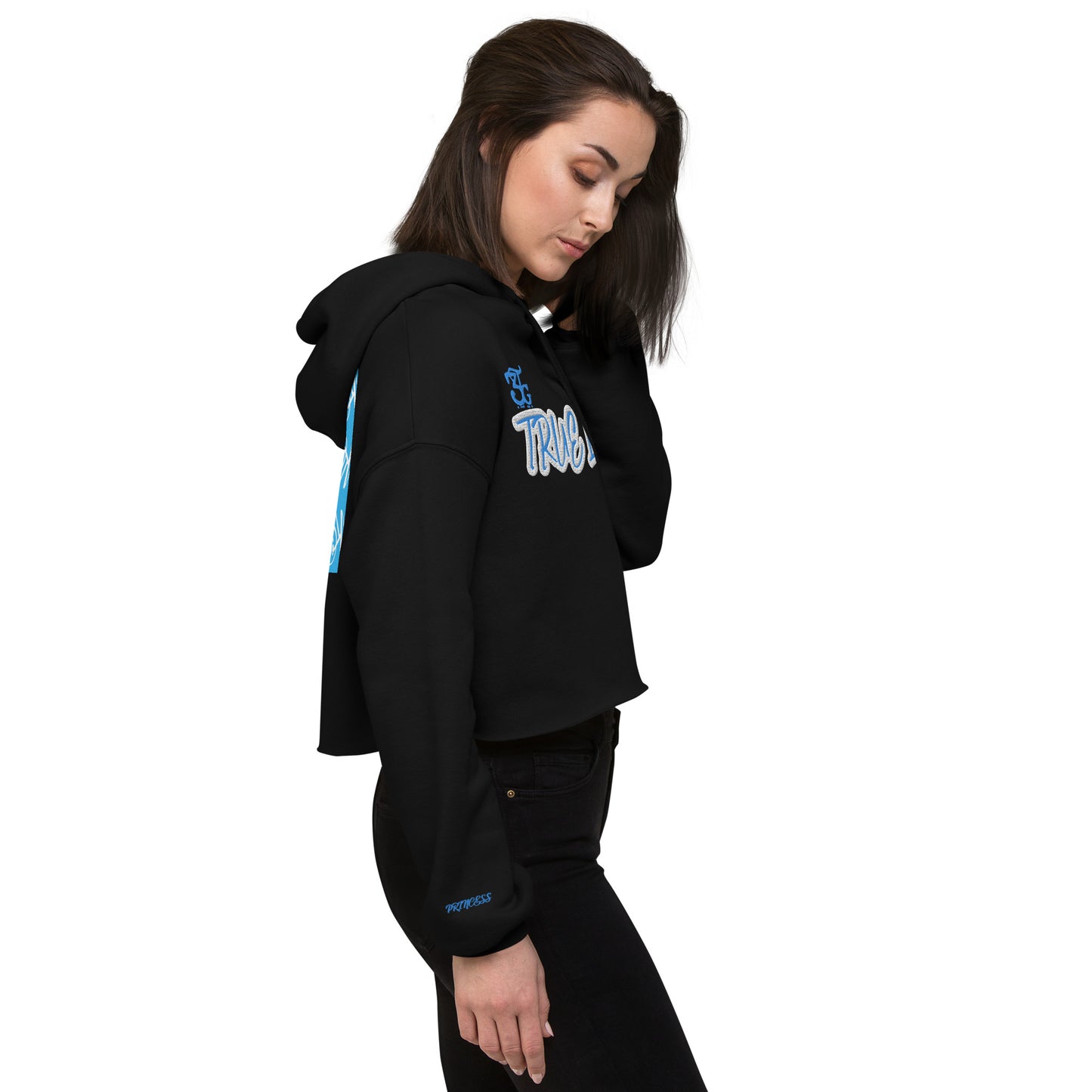 3TG True Lady Pro Crop Hoodie