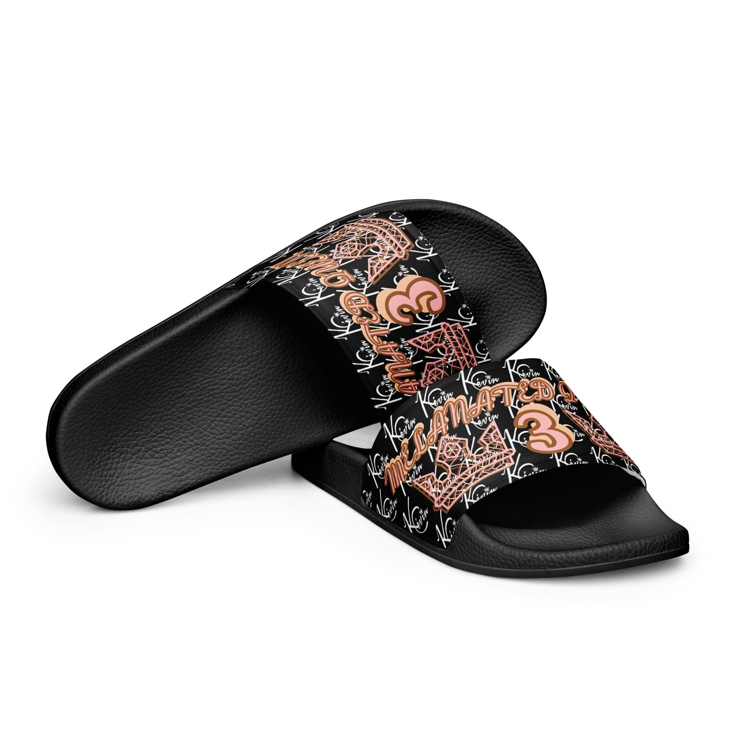 3TG True Melanated Queen Women's slides (Special Edition)