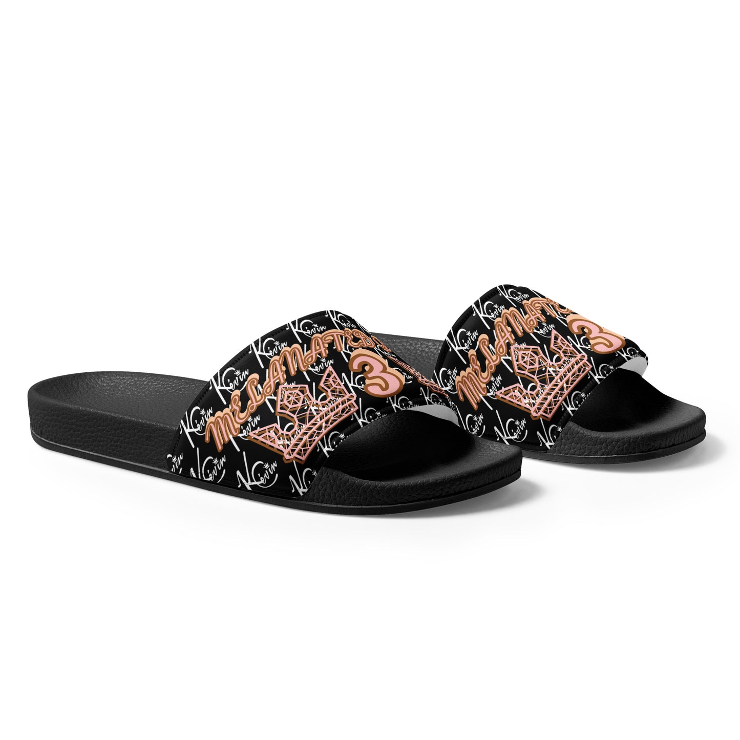 3TG True Melanated Queen Women's slides (Special Edition)